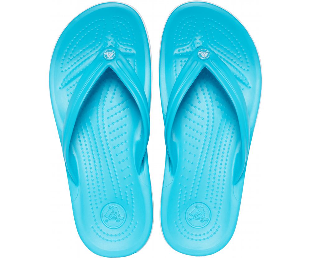 Crocs Crocband™ Flip Sandaler Dame Turkis | 618-DCHGWJ