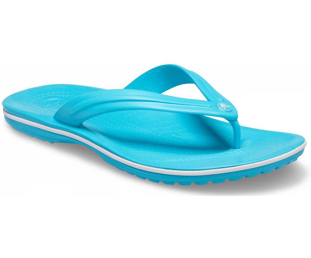 Crocs Crocband™ Flip Sandaler Dame Turkis | 618-DCHGWJ