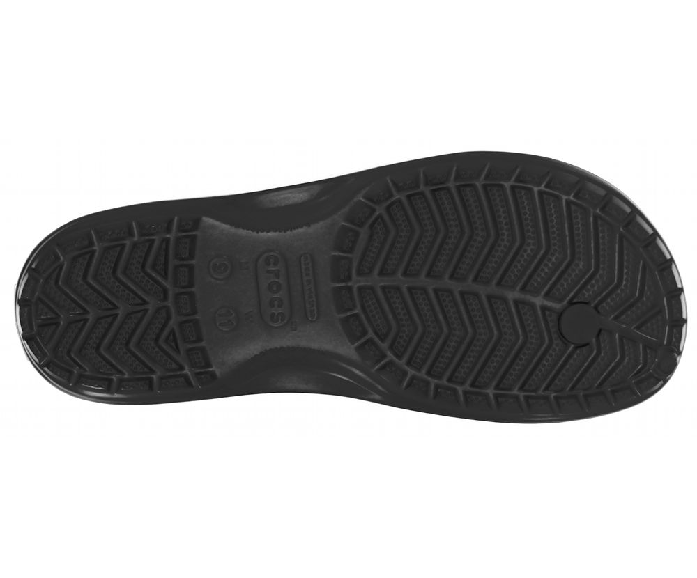 Crocs Crocband™ Flip Sandaler Herre Sort | 610-VCJNIW