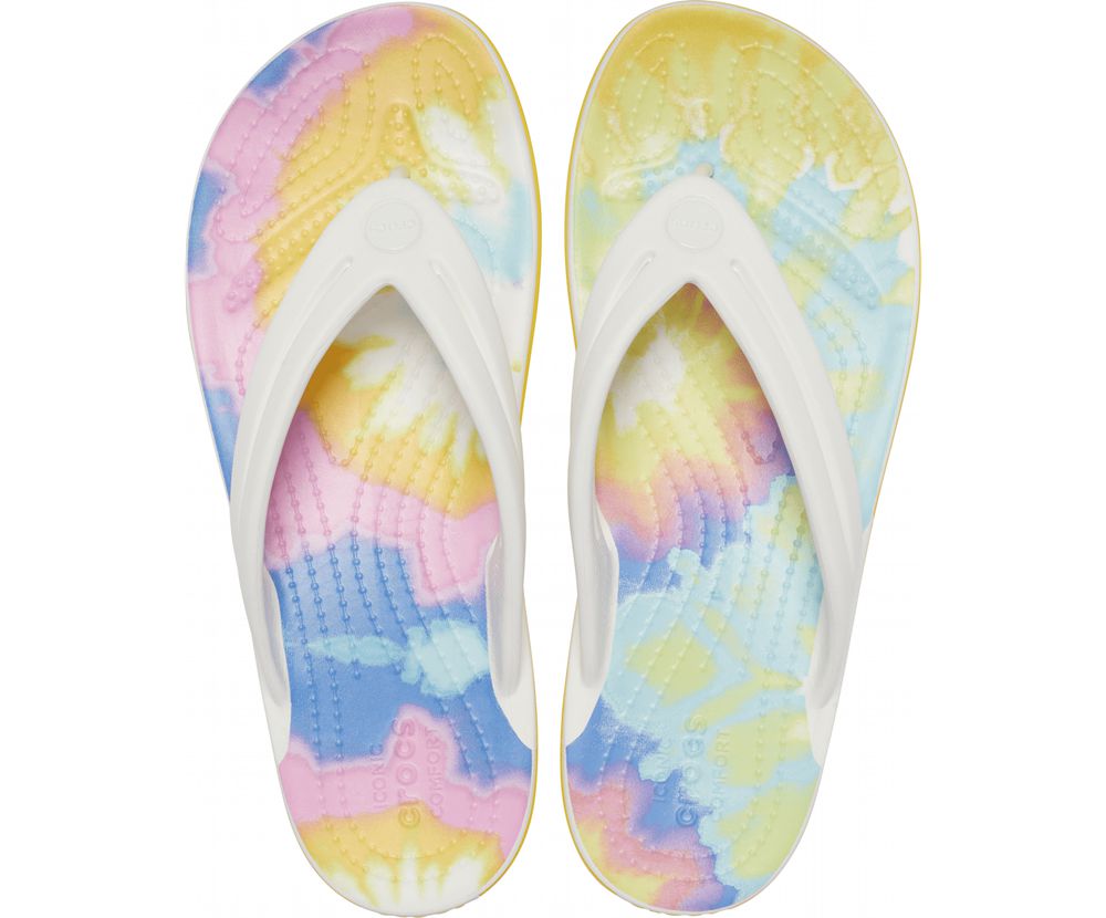 Crocs Crocband™ Tie-Dye Klipklapper Dame Flerfarvede | 263-TKVGLO