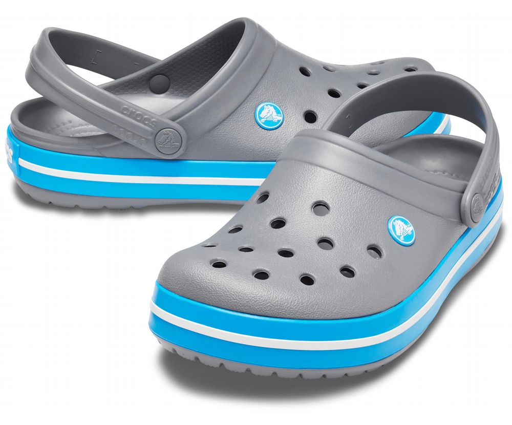 Crocs Crocband™ Træsko Dame Grå | 853-QISKPC