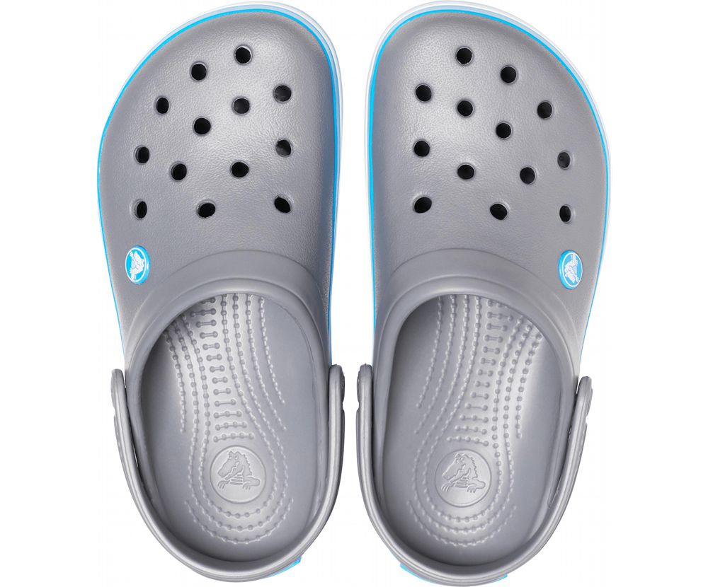 Crocs Crocband™ Træsko Dame Grå | 853-QISKPC