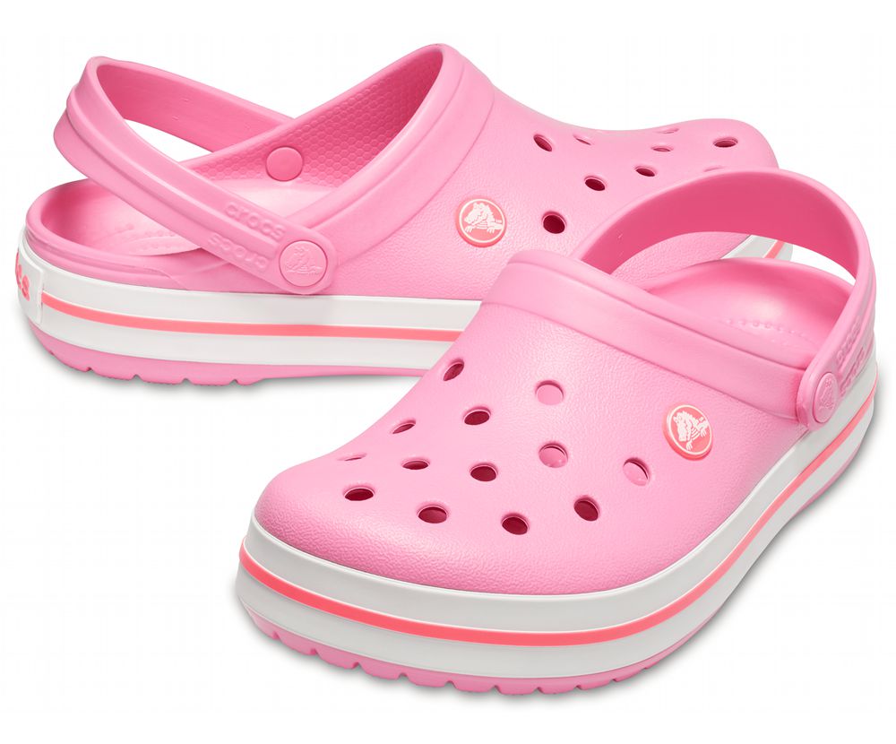 Crocs Crocband™ Træsko Dame Lyserød | 123-KHWXOJ