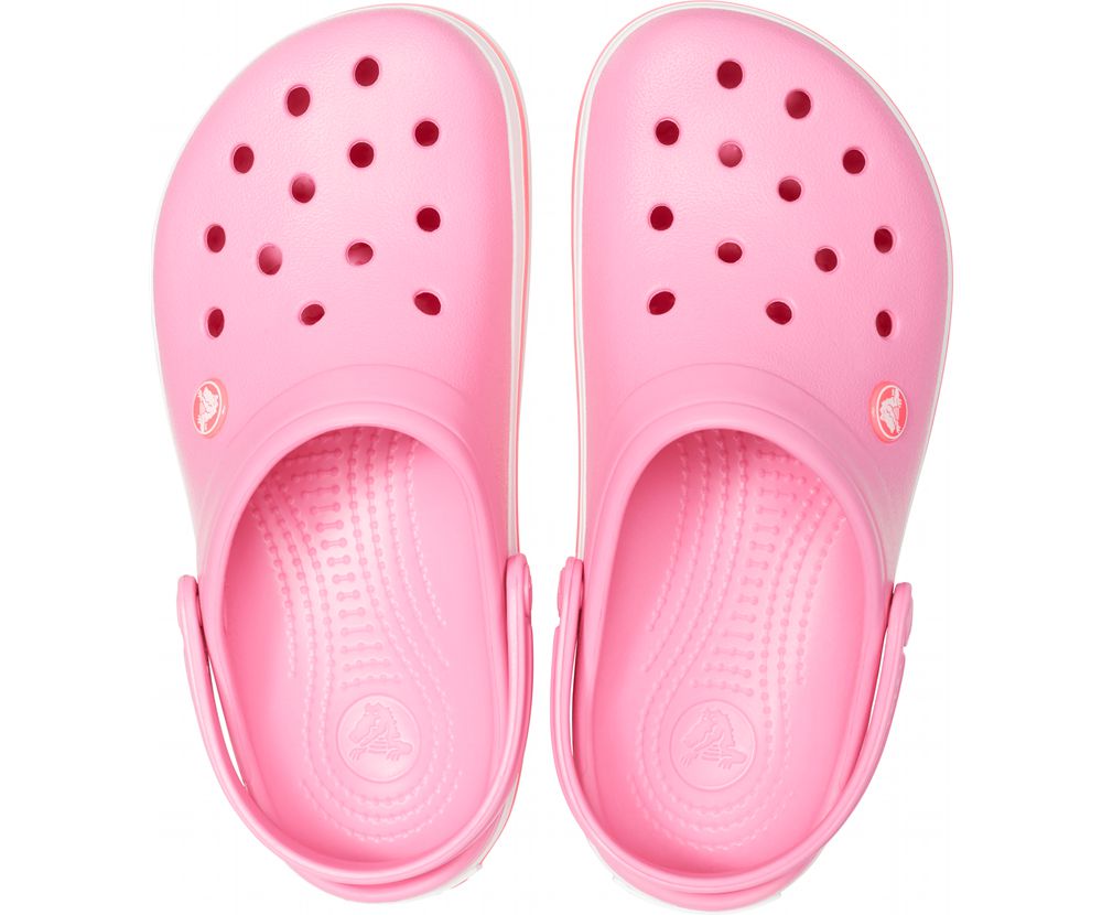 Crocs Crocband™ Træsko Dame Lyserød | 123-KHWXOJ