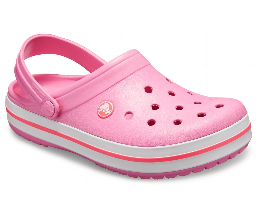 Crocs Crocband™ Træsko Dame Lyserød | 123-KHWXOJ