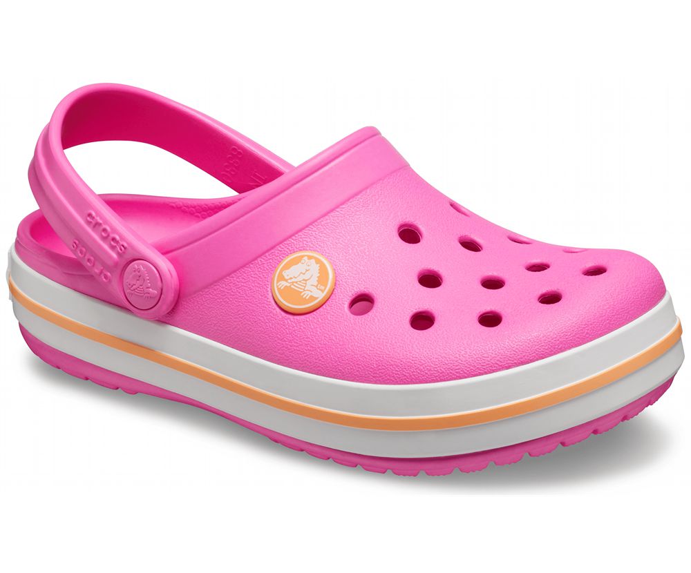 Crocs Crocband™ Træsko Drenge Lyserød | 261-APVDQE