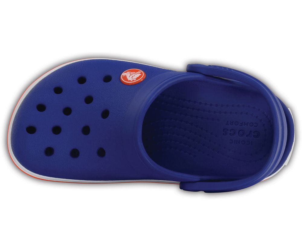 Crocs Crocband™ Træsko Drenge Mørkeblå | 182-KVLTPJ