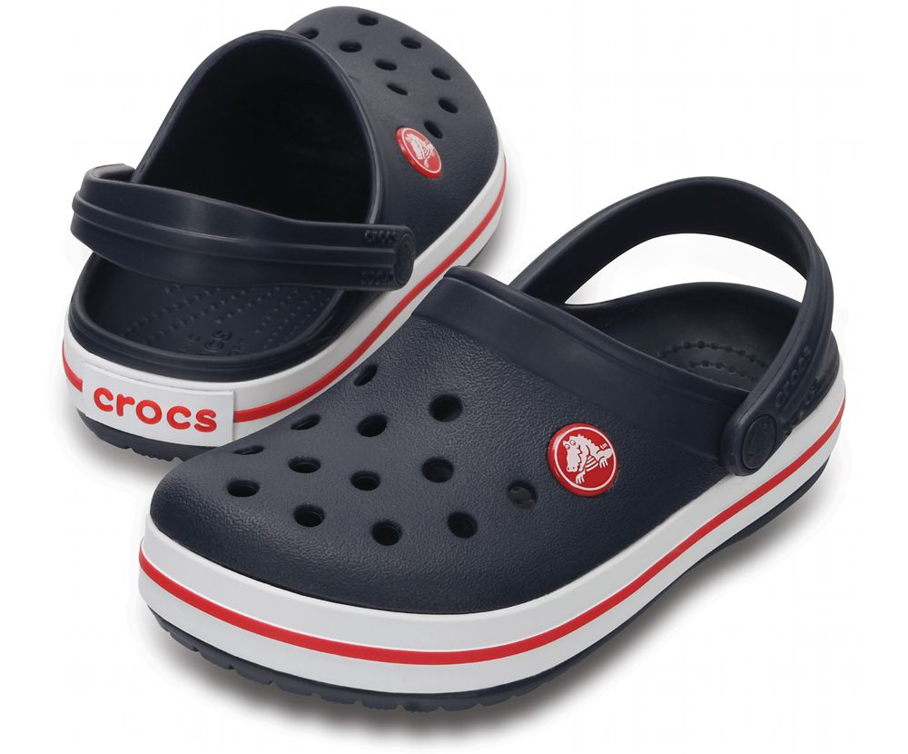 Crocs Crocband™ Træsko Drenge Mørkeblå | 912-PZXIQE