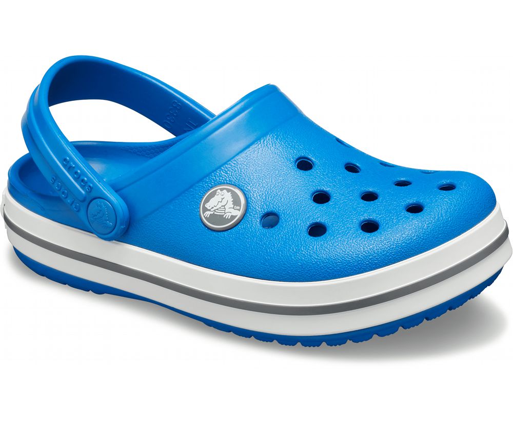 Crocs Crocband™ Træsko Pige Blå | 638-CWDRQZ