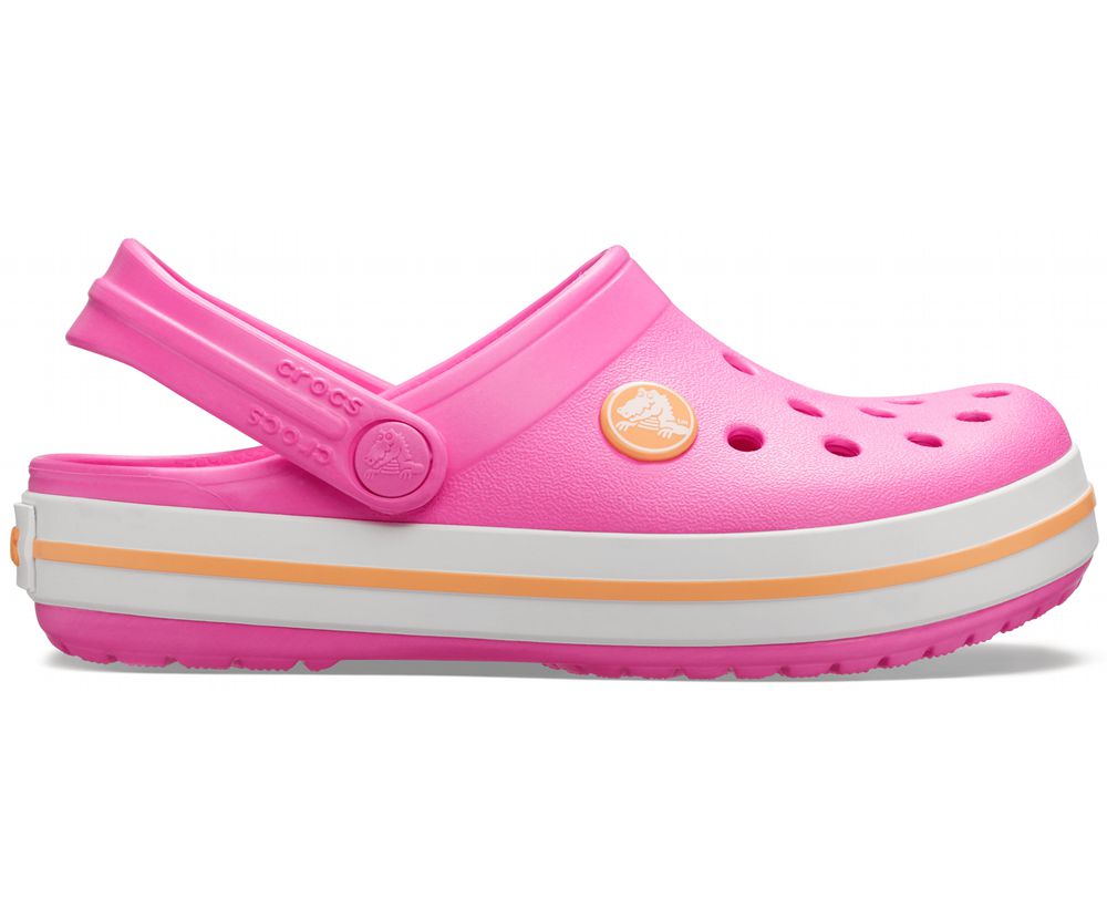 Crocs Crocband™ Træsko Pige Lyserød | 835-RGKCWQ