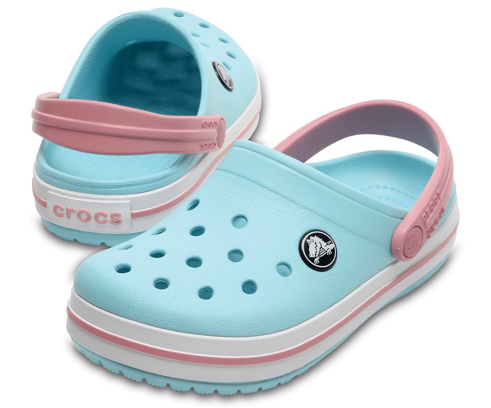 Crocs Crocband™ Træsko Pige Turkis | 471-FBEKLM