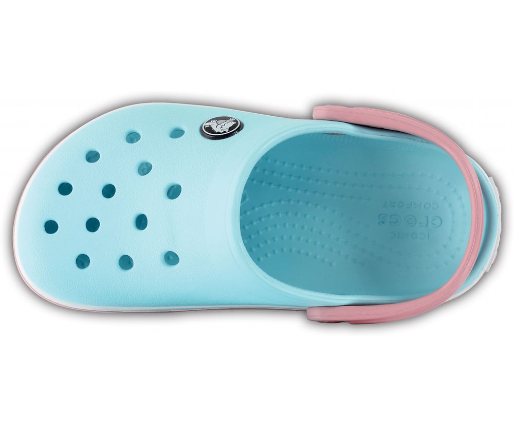 Crocs Crocband™ Træsko Pige Turkis | 471-FBEKLM