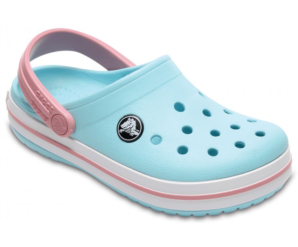 Crocs Crocband™ Træsko Pige Turkis | 471-FBEKLM