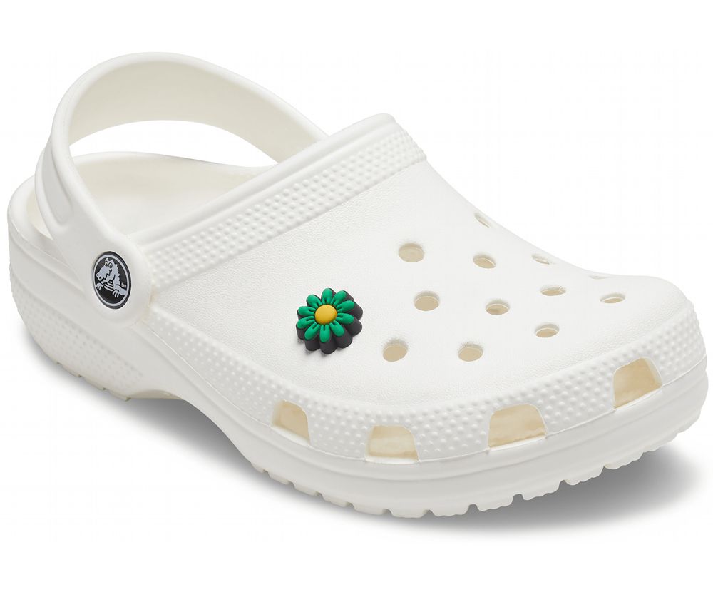 Crocs Daisy Jibbitz Dame Grøn | 295-MFNXAW