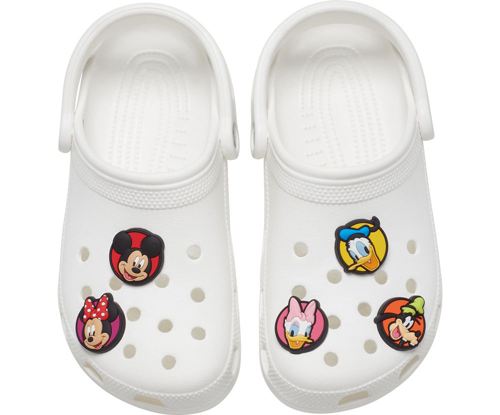 Crocs Disney Mickey Mouse And Friends 5-Pack Jibbitz Dame Flerfarvede | 917-SMWXZH