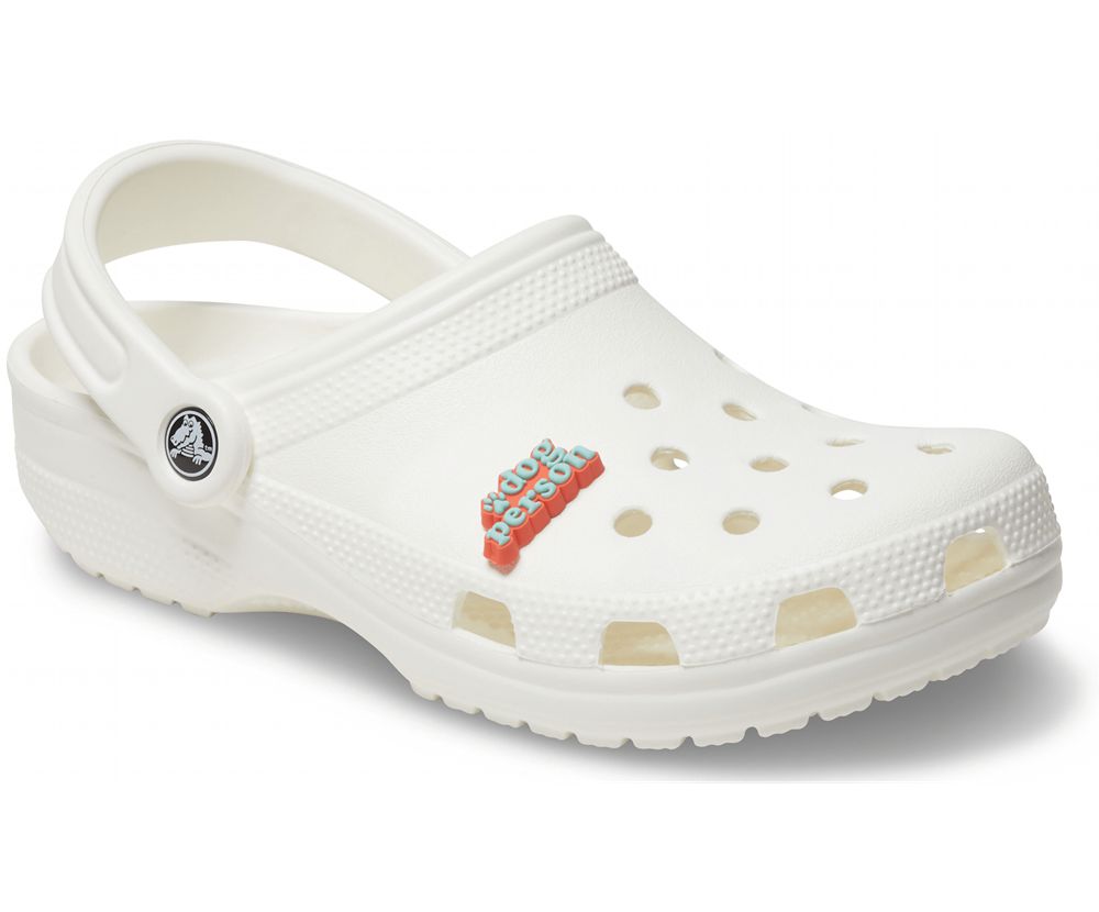 Crocs Dog Person Jibbitz Dame Blå | 176-XMPVGS