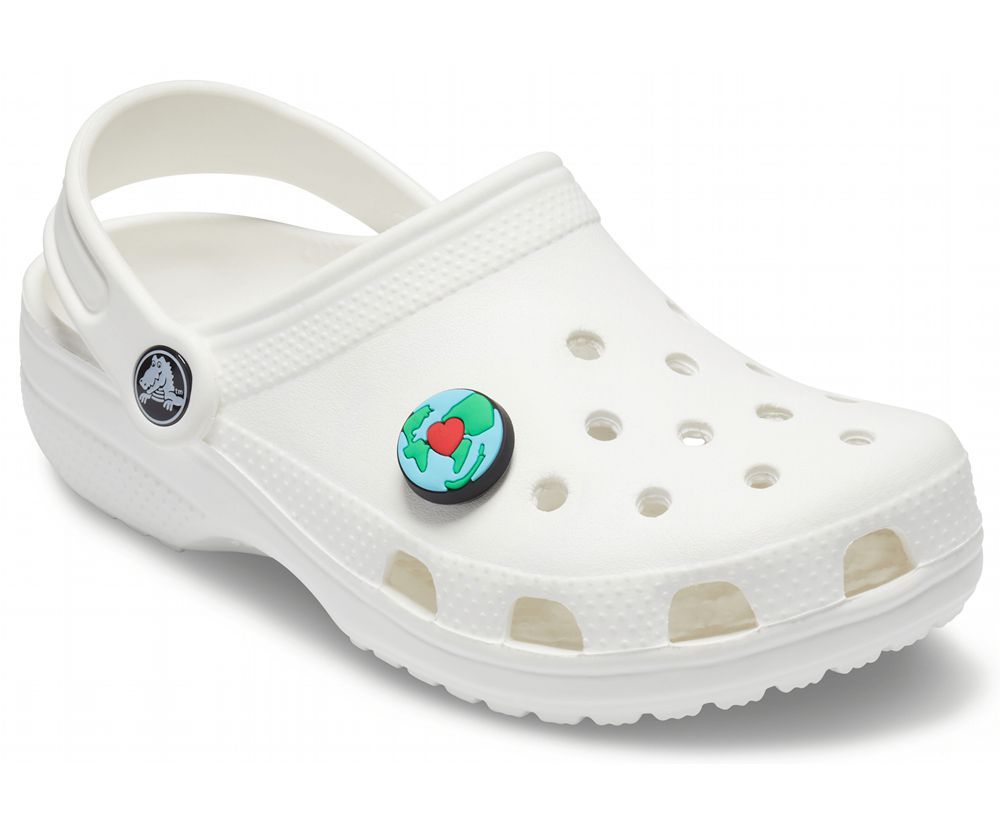 Crocs Earth Day Jibbitz Dame Grøn | 487-PKQGRF