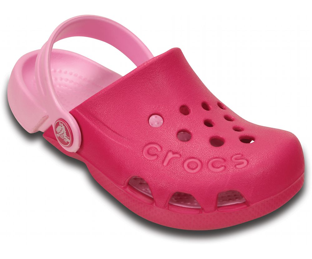 Crocs Electro Træsko Pige Rød | 318-ZLXMKD