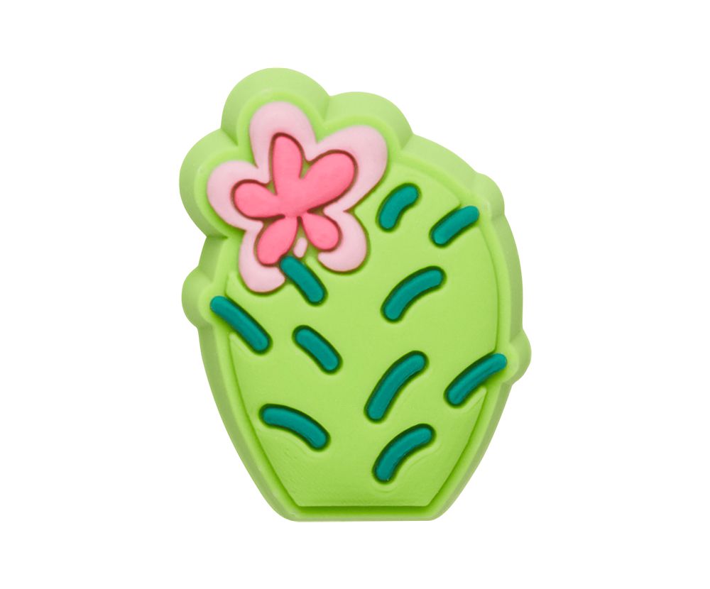 Crocs Flower Cactus Jibbitz Dame Grøn | 704-ZBSMDV