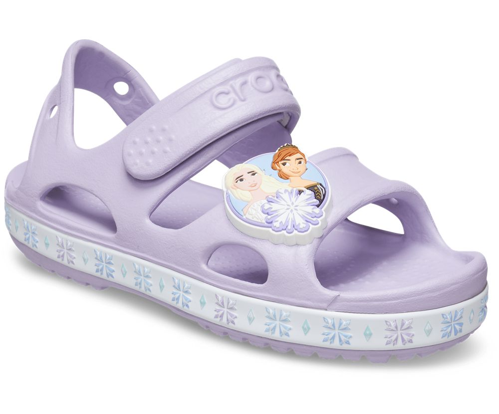 Crocs Fun Lab Disney Frozen Ii Sandaler Pige Lilla | 308-LFTVCU