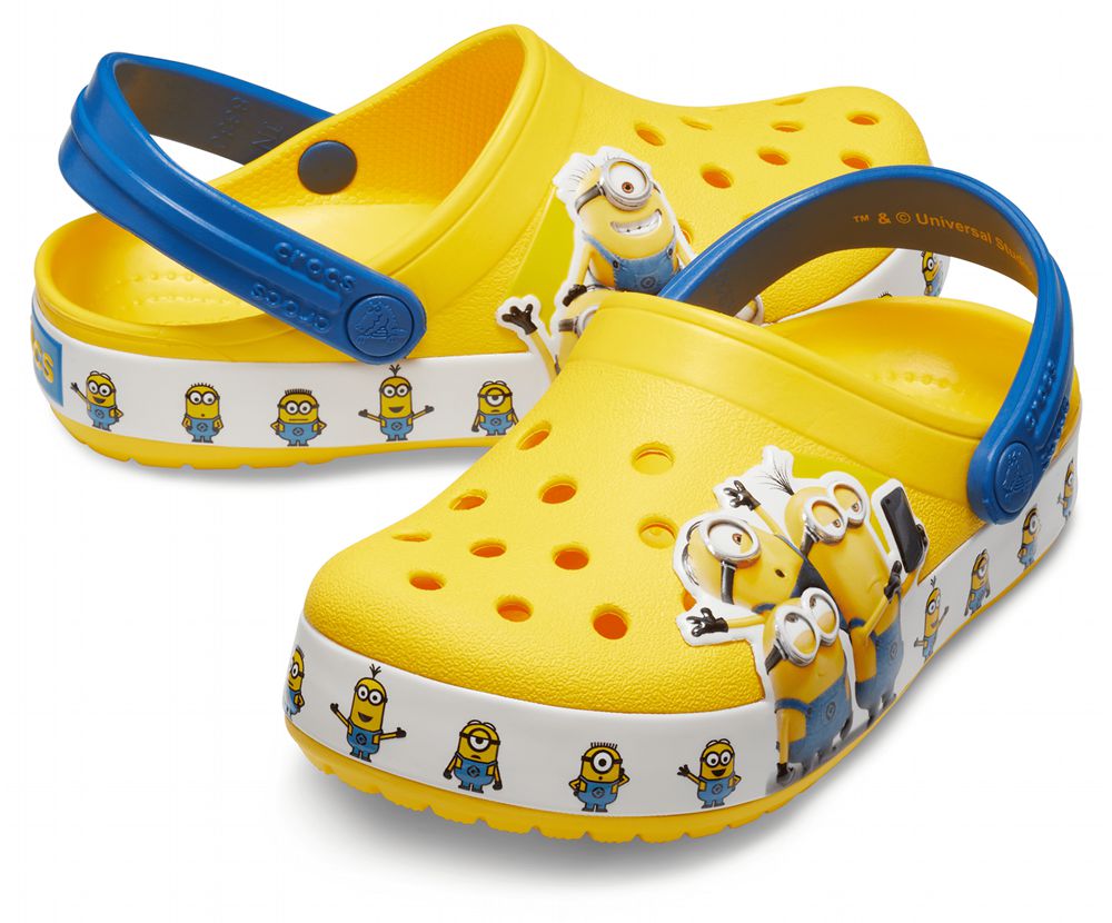 Crocs Fun Lab Minions™ Multi Træsko Drenge Gul | 085-KJWDQV