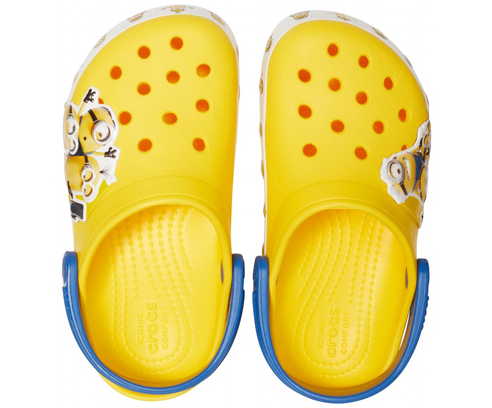 Crocs Fun Lab Minions™ Multi Træsko Drenge Gul | 085-KJWDQV