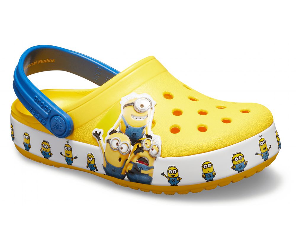 Crocs Fun Lab Minions™ Multi Træsko Drenge Gul | 085-KJWDQV