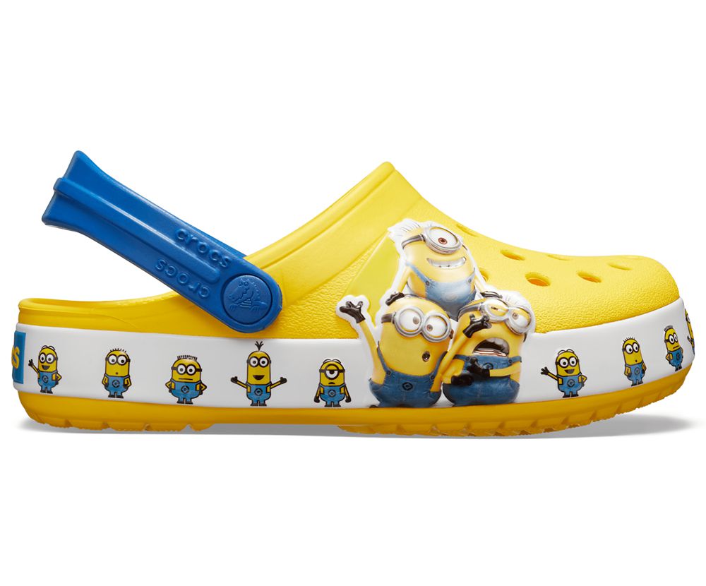 Crocs Fun Lab Minions™ Multi Træsko Drenge Gul | 085-KJWDQV