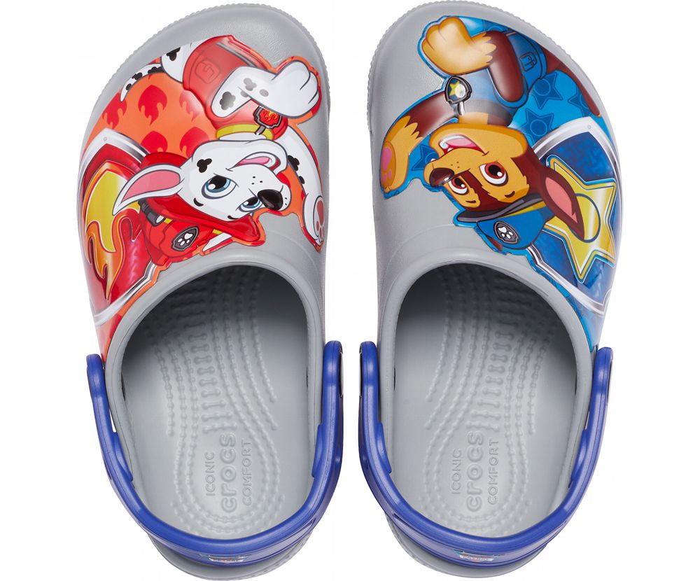 Crocs Fun Lab Paw Patrol™ Patch Træsko Drenge Grå | 823-WOLJNS