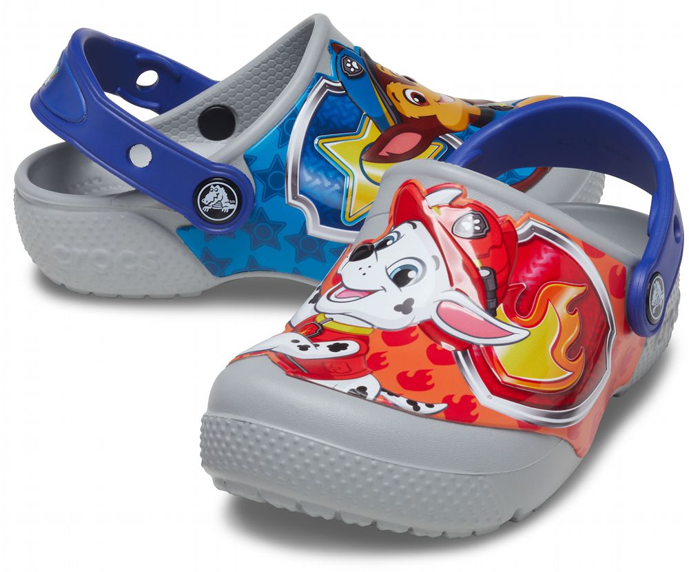 Crocs Fun Lab Paw Patrol™ Patch Træsko Pige Grå | 548-NMEBCK