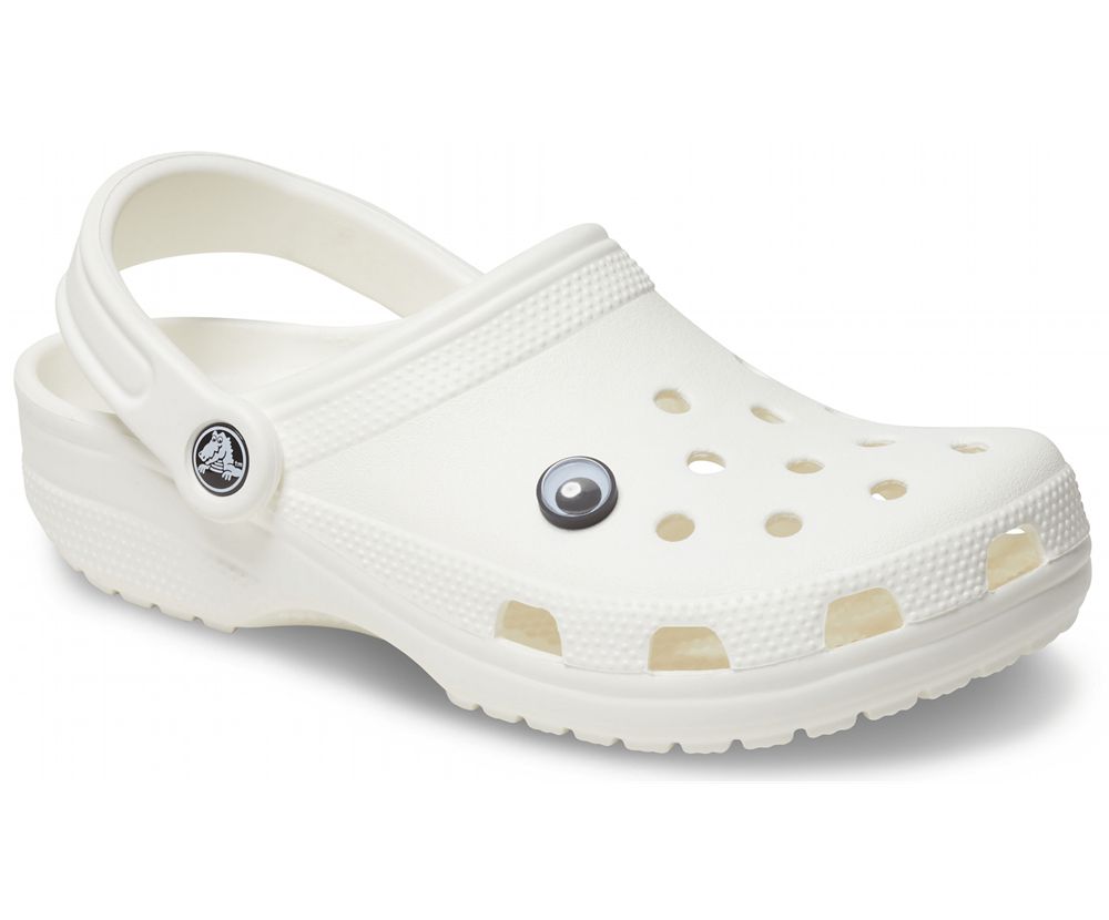 Crocs Googly Eye Jibbitz Dame Grå | 368-UXZSVH