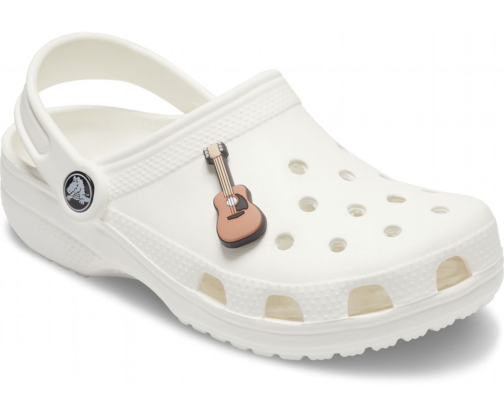 Crocs Guitar Jibbitz Dame Brune | 275-IORLZD