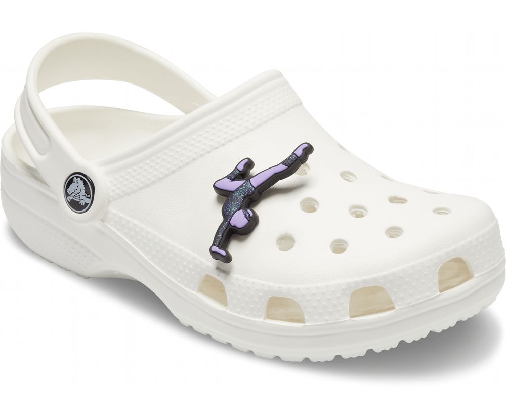 Crocs Gymnastics Jibbitz Dame Lilla | 897-YZXQPC