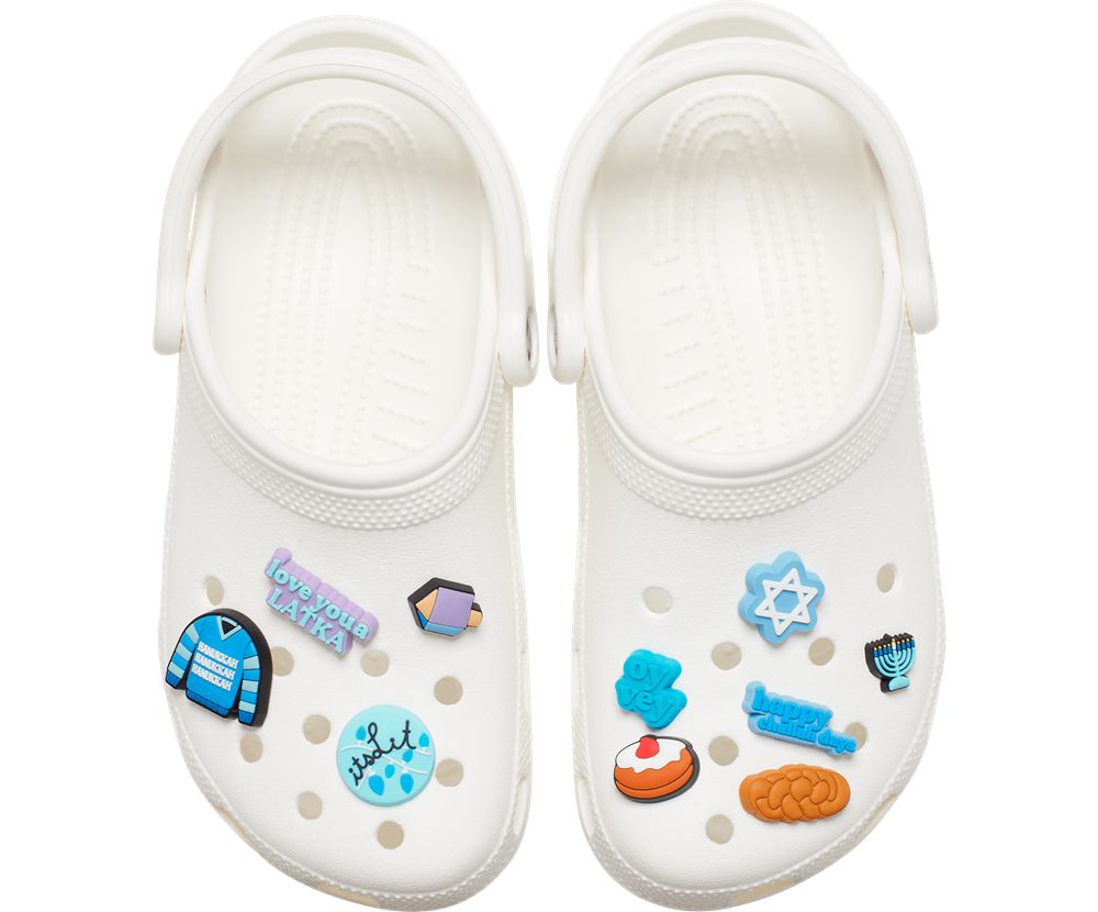 Crocs Hanukkah 10 Pack Jibbitz Dame Flerfarvede | 142-WMYLKS