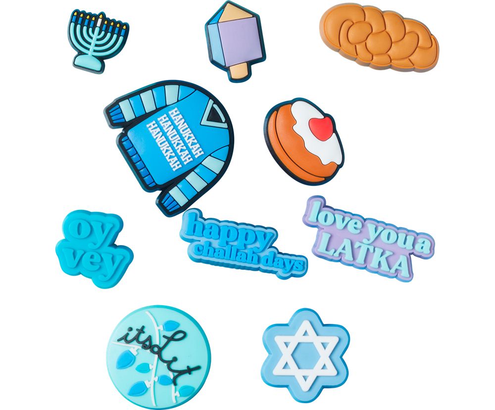 Crocs Hanukkah 10 Pack Jibbitz Dame Flerfarvede | 142-WMYLKS