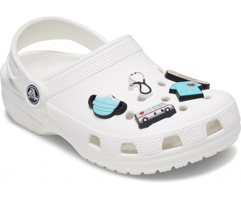 Crocs Healthcare Hero 5 Pack Jibbitz Dame Flerfarvede | 180-QUKVTG