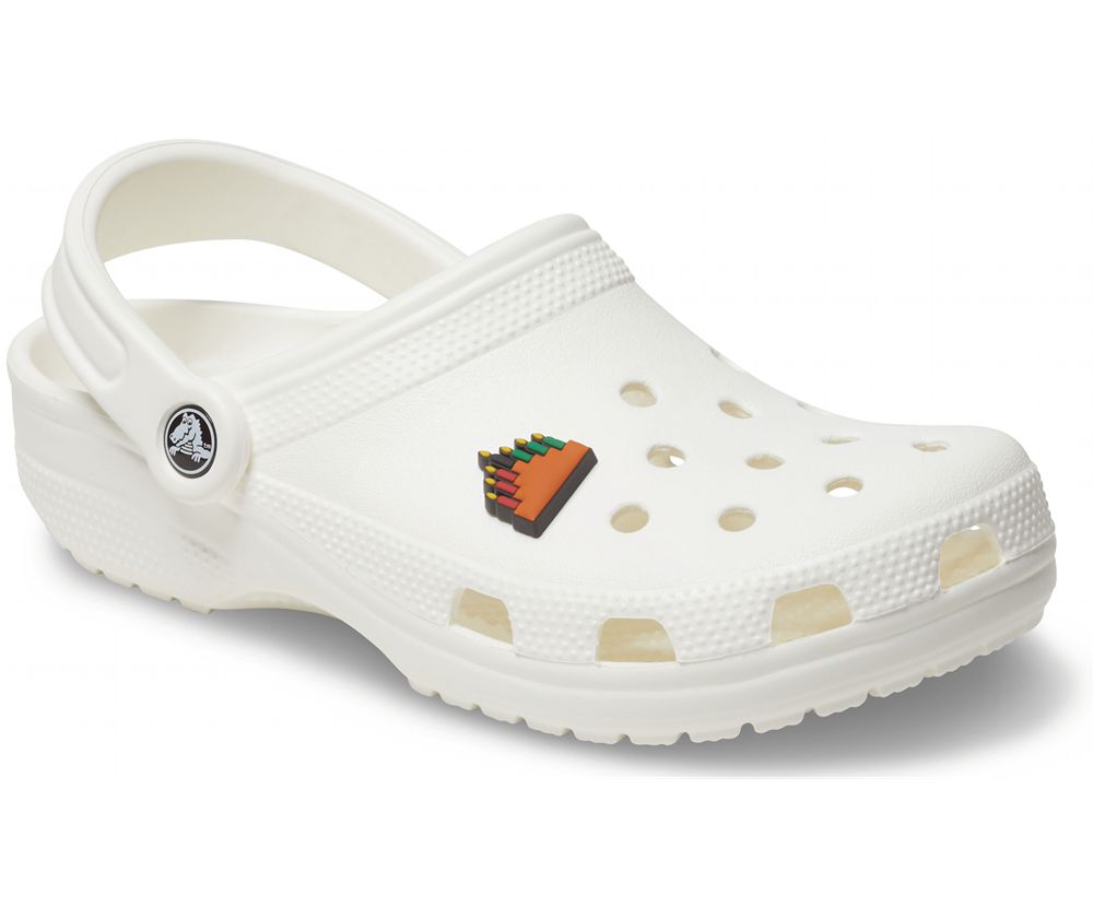 Crocs Kinara Jibbitz Dame Orange | 269-SAPCLN