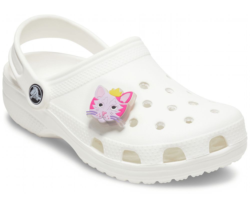 Crocs Kitty Cat Jibbitz Dame Lyserød | 429-EQUNRC