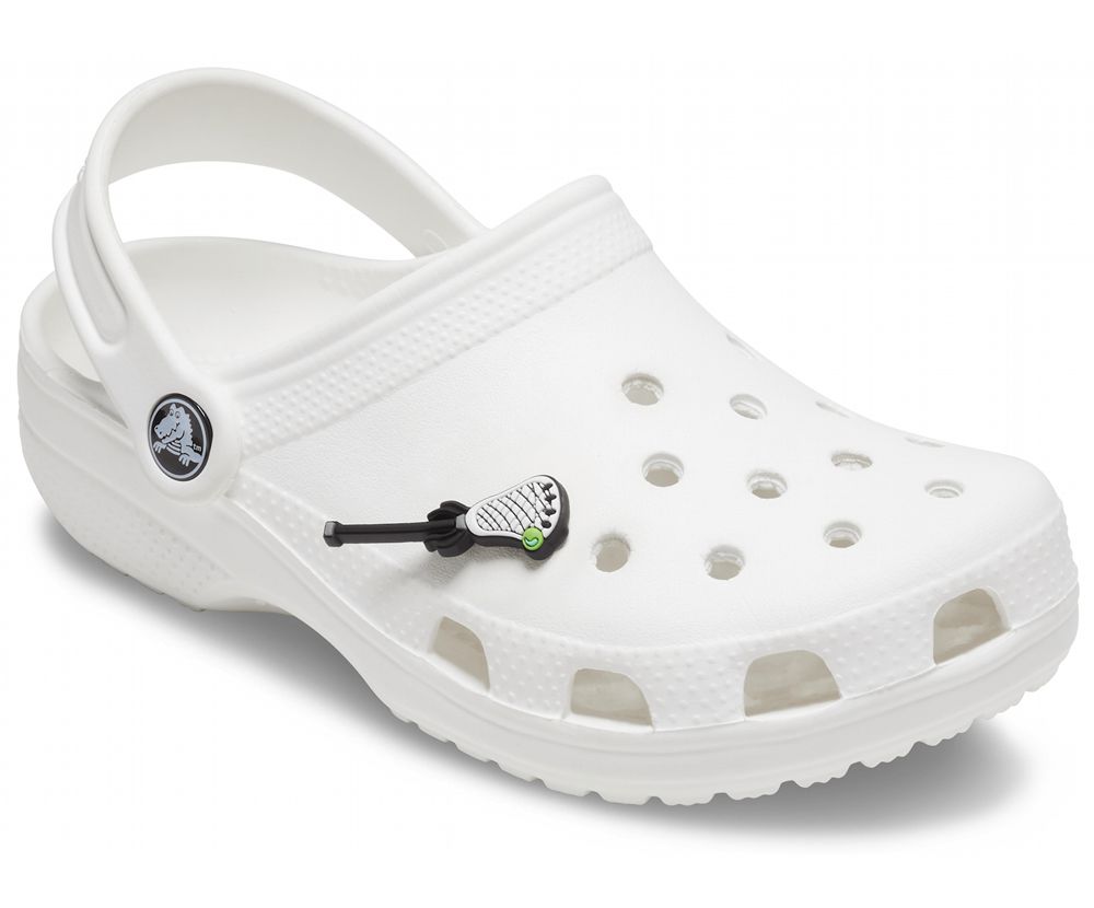 Crocs Lacrosse Stick Jibbitz Dame Hvide | 708-JBWRIS