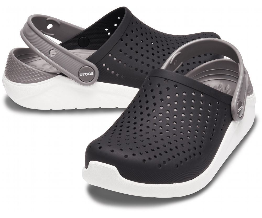 Crocs Literide™ Træsko Drenge Sort | 519-HAIZQX