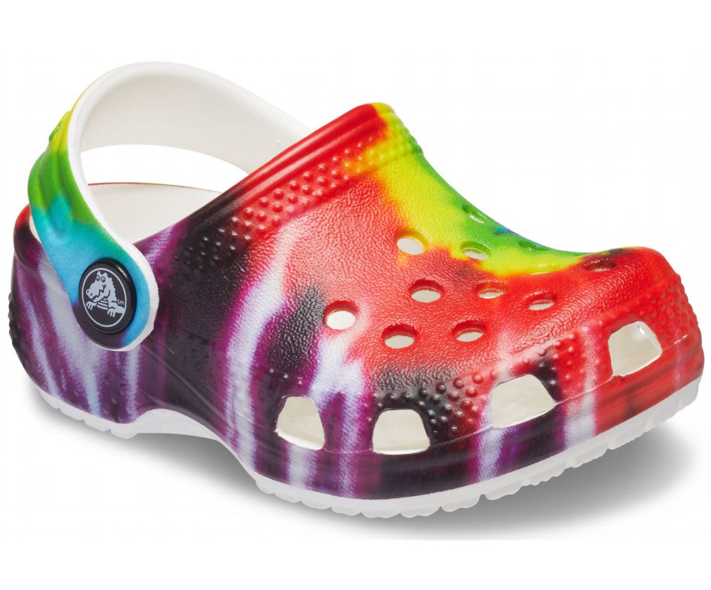 Crocs Littles™ Graphic Træsko Drenge Flerfarvede | 641-JEAPKR