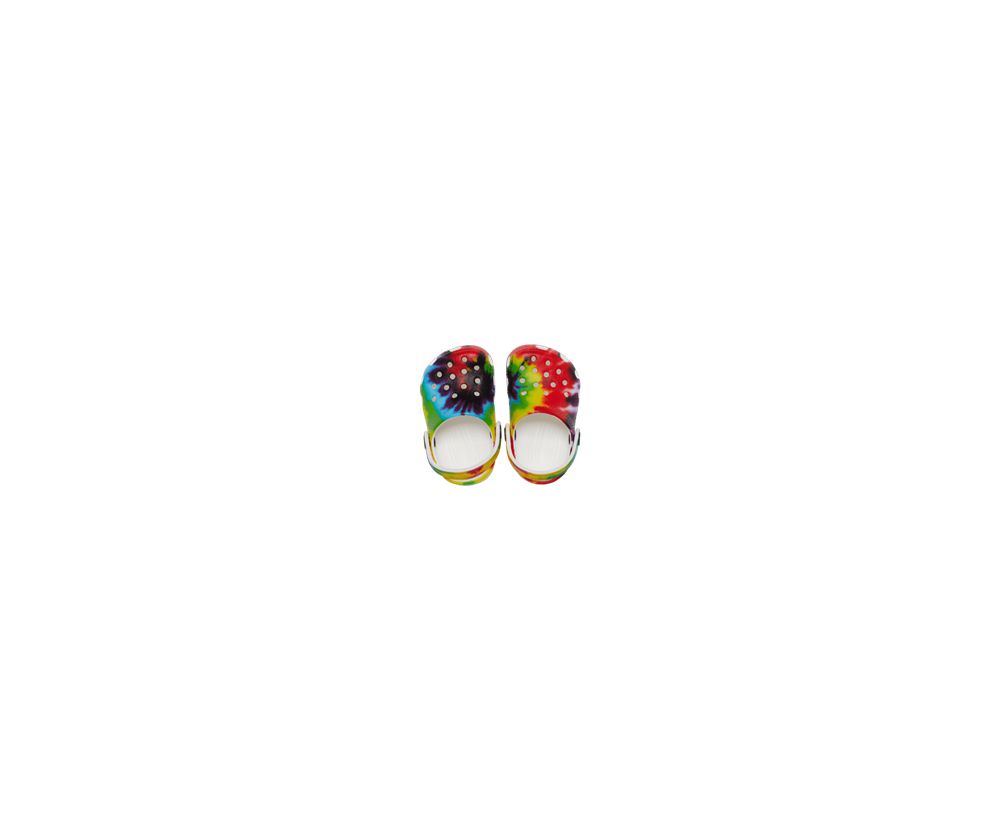 Crocs Littles™ Graphic Træsko Pige Flerfarvede | 976-QVJAKZ