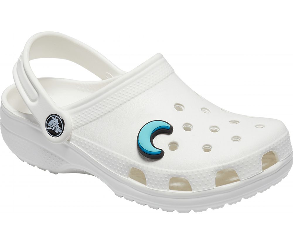 Crocs Moon Jibbitz Dame Blå | 394-HVBECR