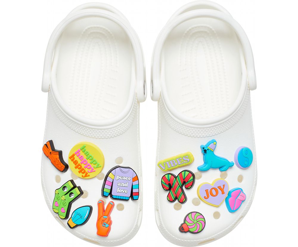 Crocs Peace And Love 13 Calendar Jibbitz Dame Flerfarvede | 352-QBKJCX