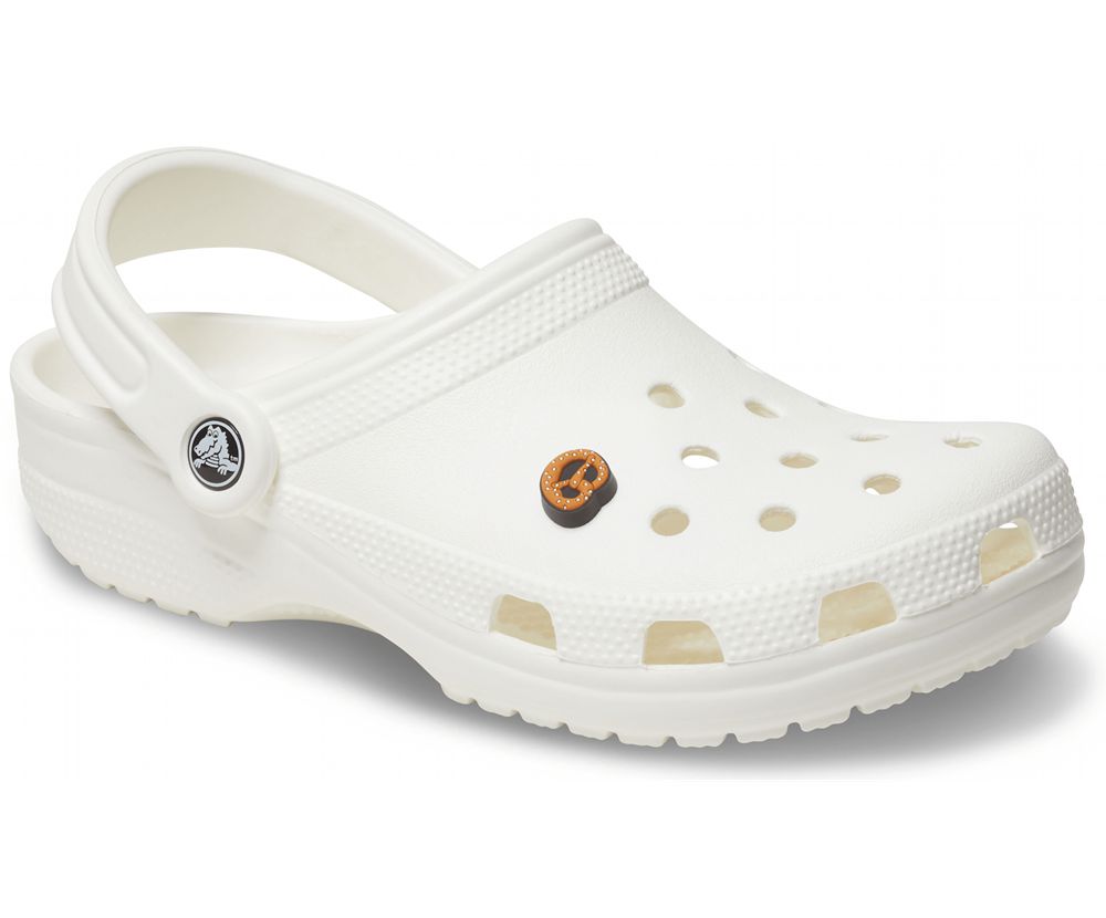 Crocs Pretzel Jibbitz Dame Orange | 028-CWMIZG