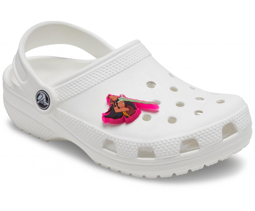 Crocs Raya And The Last Dragon Raya Jibbitz Dame Lyserød | 950-KXSJEV