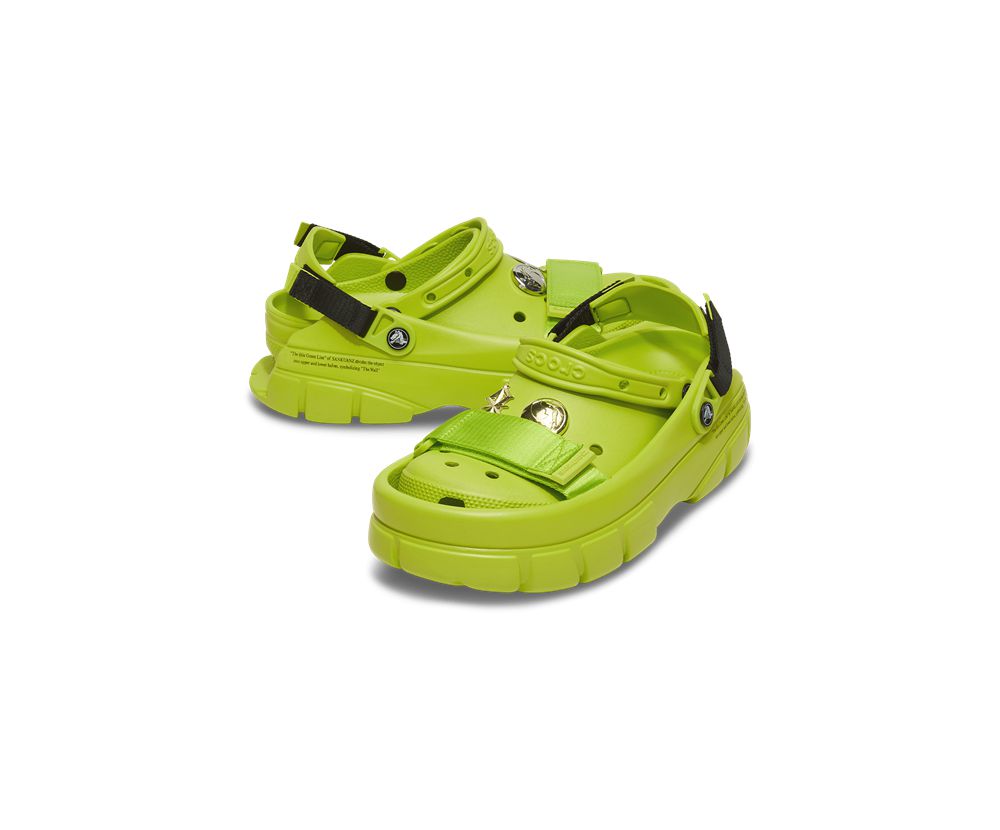 Crocs Sankuanz X Classic Træsko Herre Grøn | 432-DBUGRX