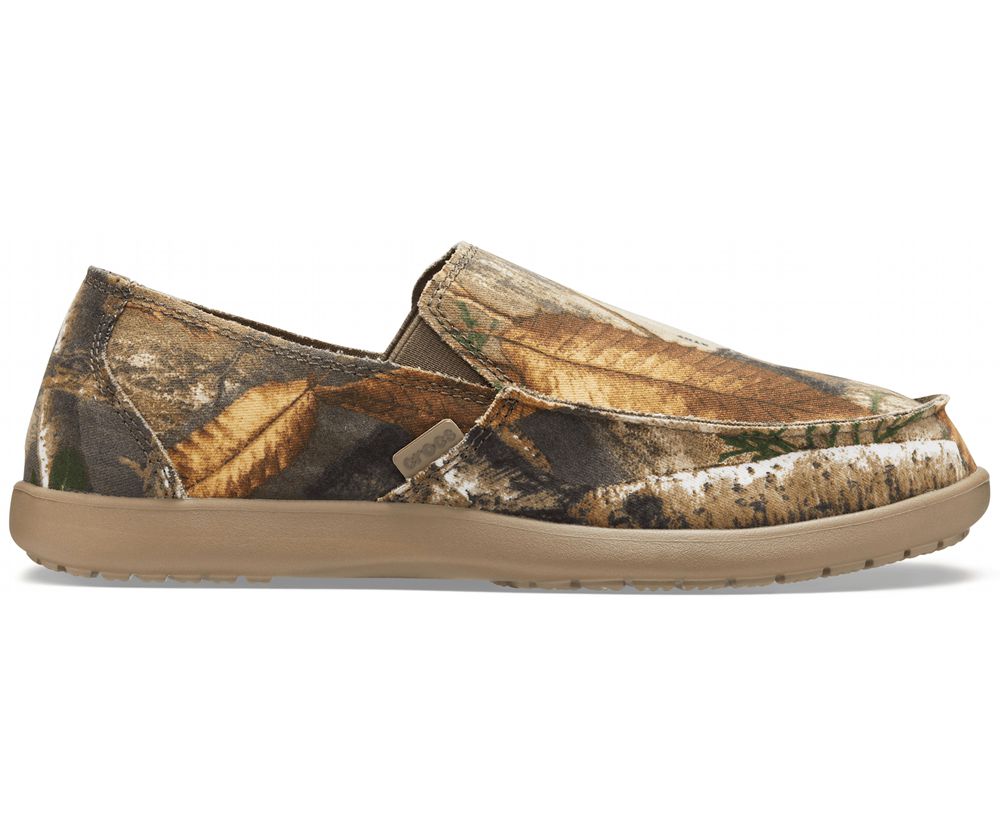 Crocs Santa Cruz Realtree Edge® Slip-On Loafers Herre Camouflage | 610-BVLOXN