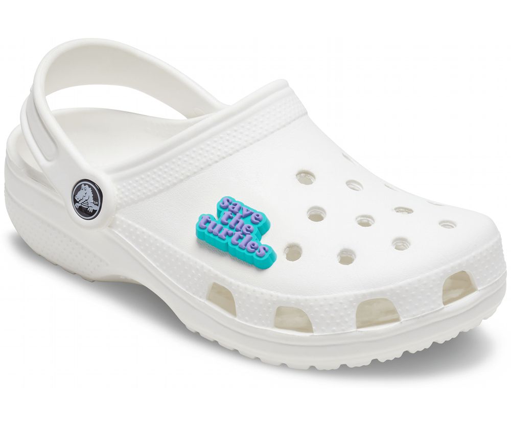 Crocs Save The Turtles Jibbitz Dame Lilla | 786-FZXTYD