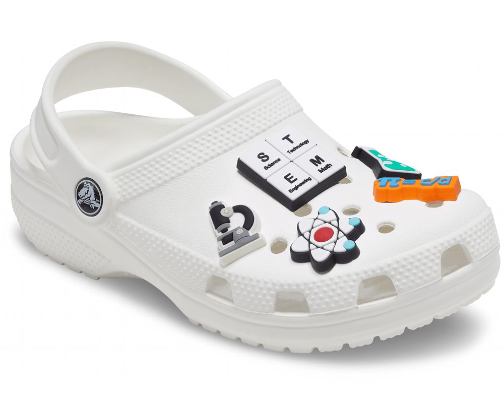 Crocs Science And Math 5 Pack Jibbitz Dame Flerfarvede | 409-PXTVGU